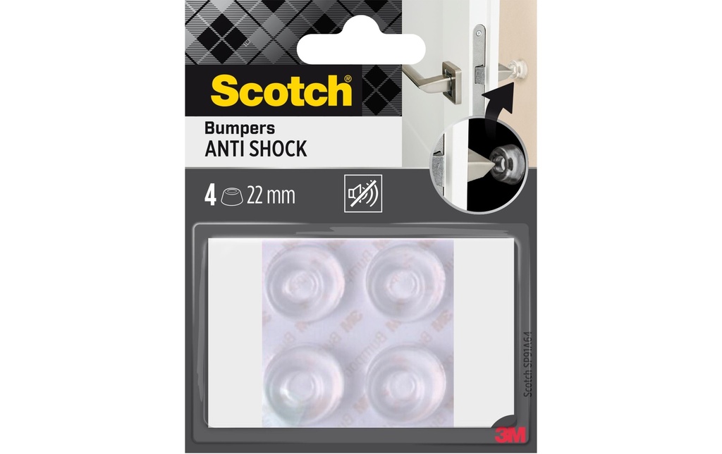 SCOTCH Tampons élastiques 22mm