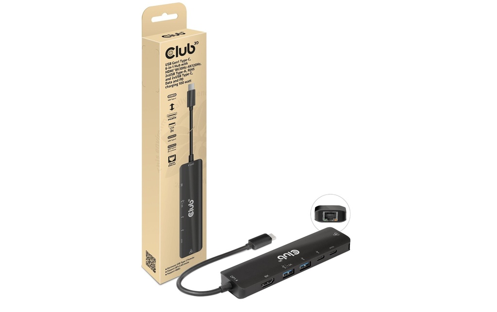 Club 3D Station d'accueil CSV-1596