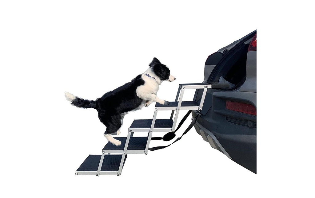 SwissPet Escalier pour chiens, 5 marches, aluminium