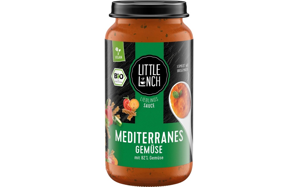 Little Lunch Sauce préférée Légumes Méditerranée Bio 250 g