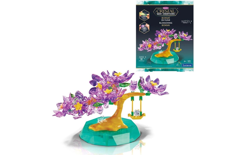 Cra-Z-Art Set créatif Fleur de cristal Bonsaï en fleurs