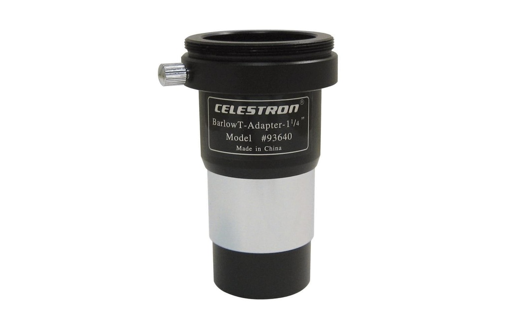 Celestron Lentille Barlow T-Adapter 2x 1.25
