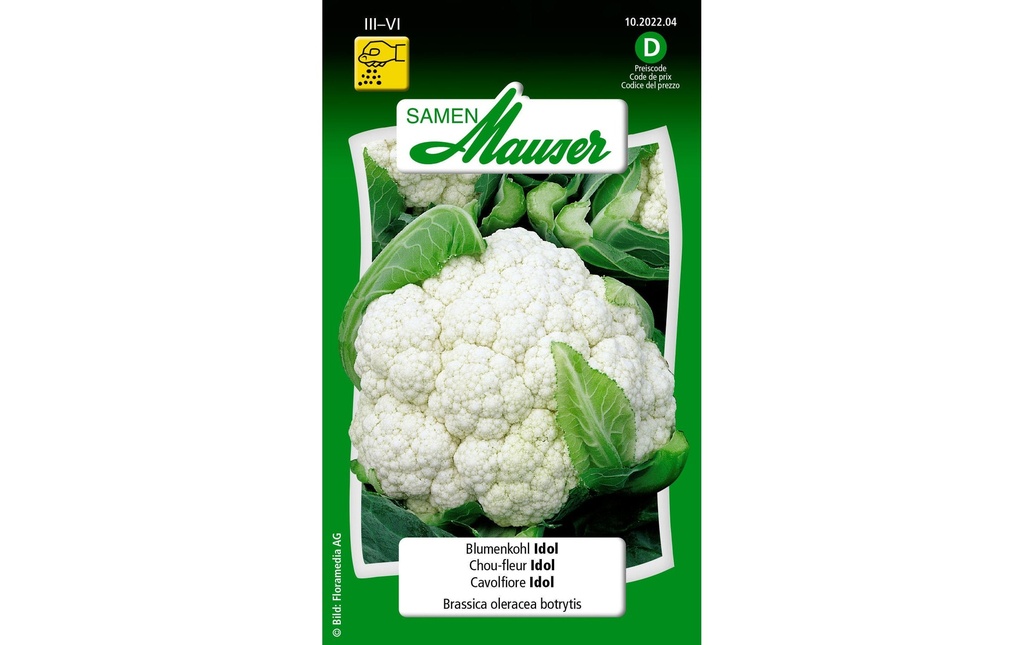 Samen Mauser Semence Idole du chou-fleur