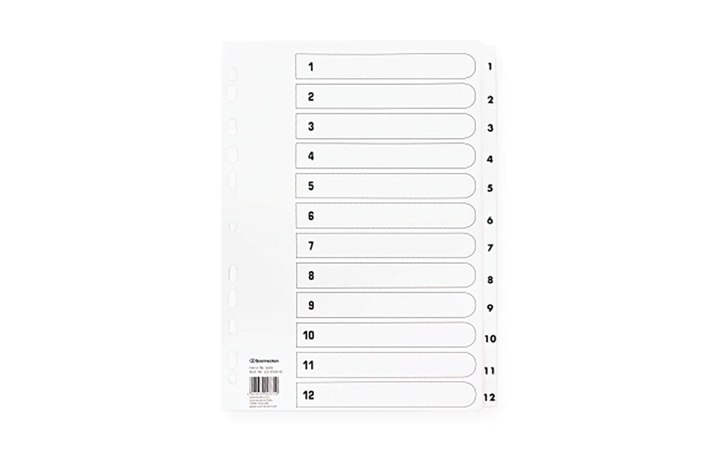 Soennecken Registre 1-12