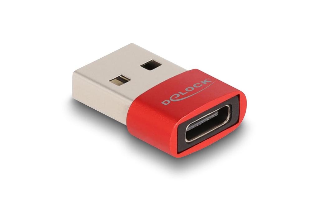 Delock Adaptateur USB 2.0 Connecteur USB A - Prise USB C