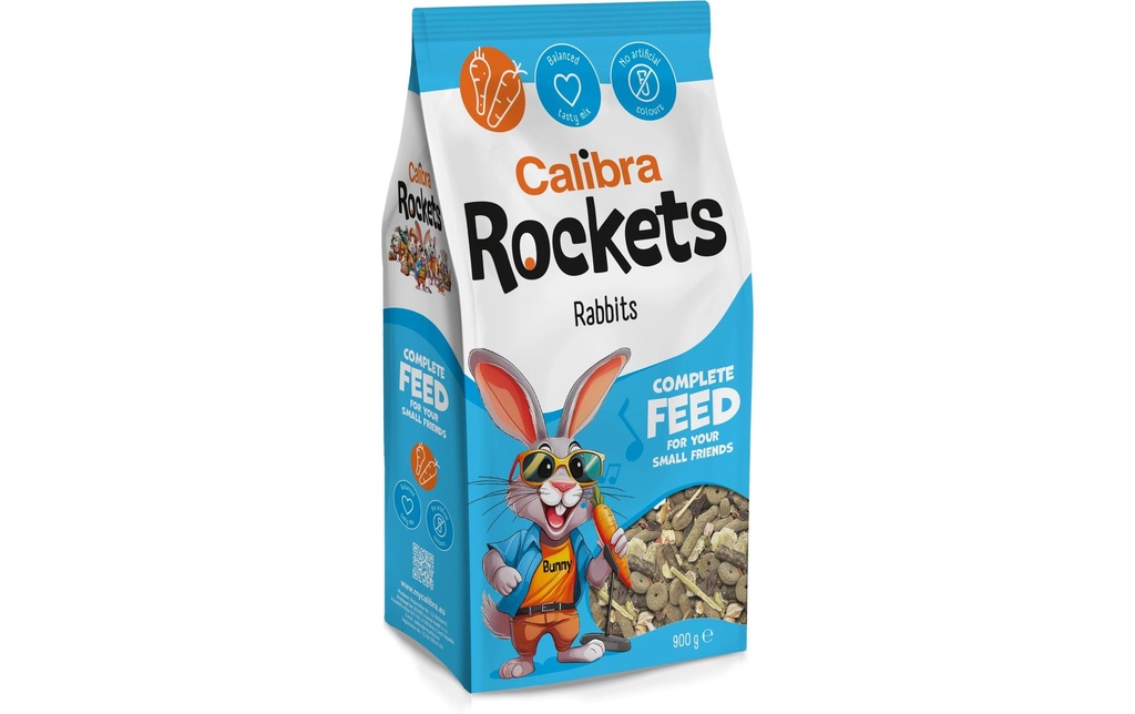 Calibra Nourriture de base Mélange de lapins 900g