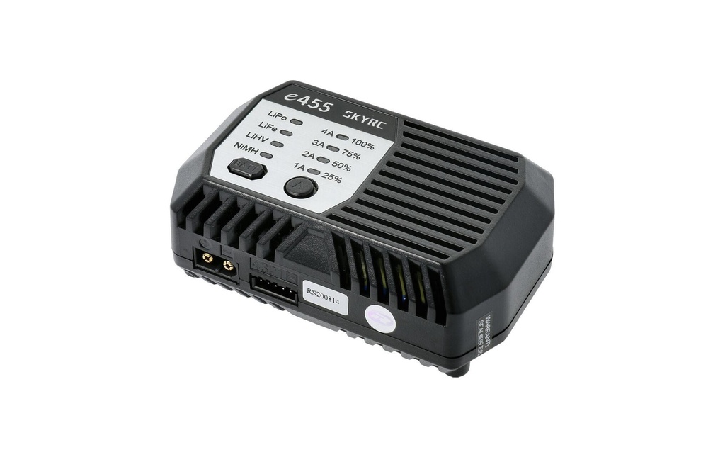 SKYRC Chargeur e455 AC NiMH 6-8 / LiPo 2-4S, 50W