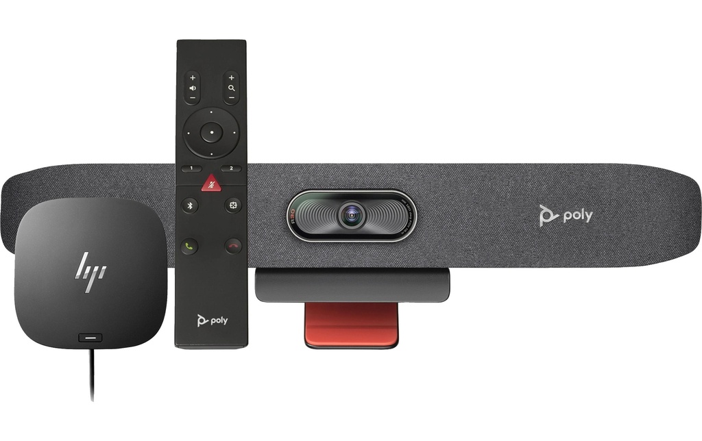 HP Poly Studio R30 Video Collaboration Bar + HP USB-C Dock G5