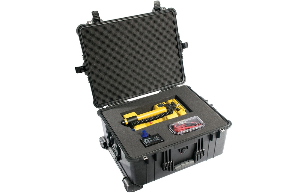 Peli Mallette de protection 1610 avec garniture en mousse, Noir