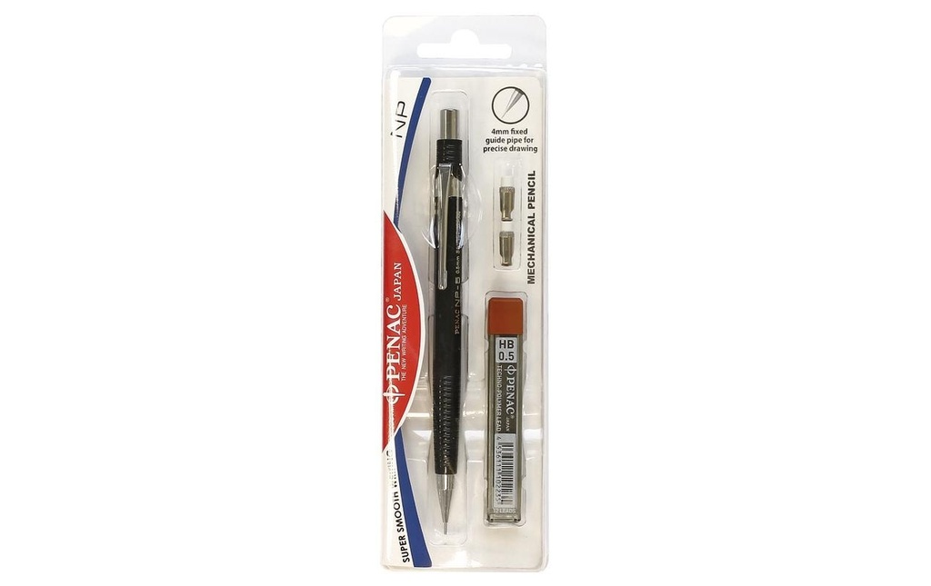 Penac Porte-mines NP-5 HB, 0.5 mm, Noir