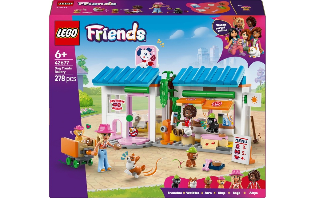 LEGO® Friends La boutique de friandises pour chiens 42677