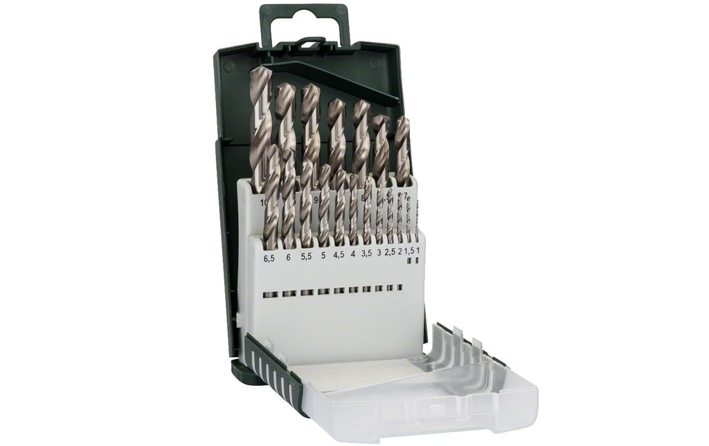 Bosch Kits de forets à métaux HSS-G 19 pièces