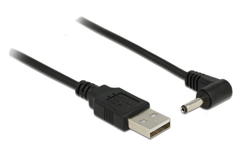 Delock Câble électrique USB Bouchon creux 3.5/1.3mm USB-A - Spécial 1.5 m