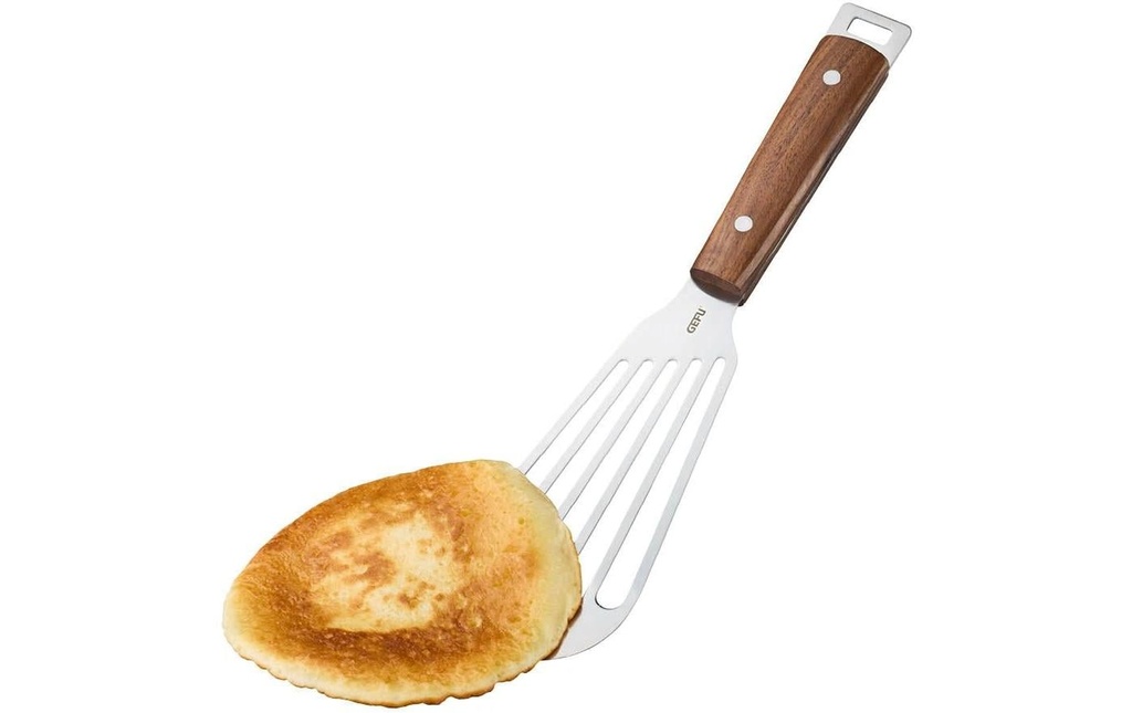 GEFU Spatule Madero 31,8 cm, Argenté/Brun