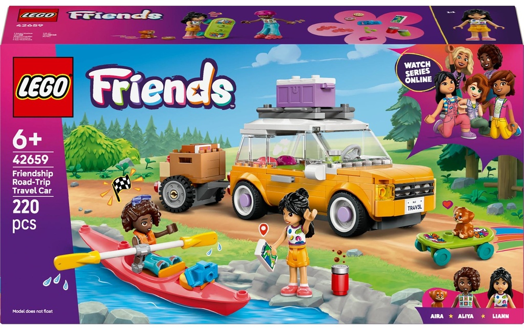 LEGO® Friends Voyage d'aventure entre amis 42659