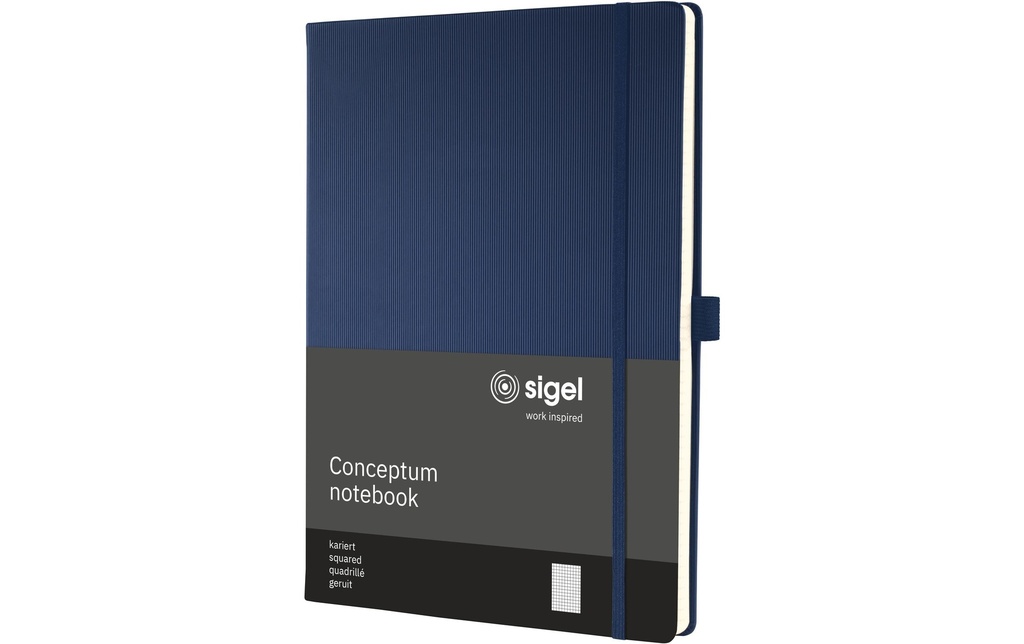SIGEL Liv.note HC 213x295quad.mid.bl (194 pces)