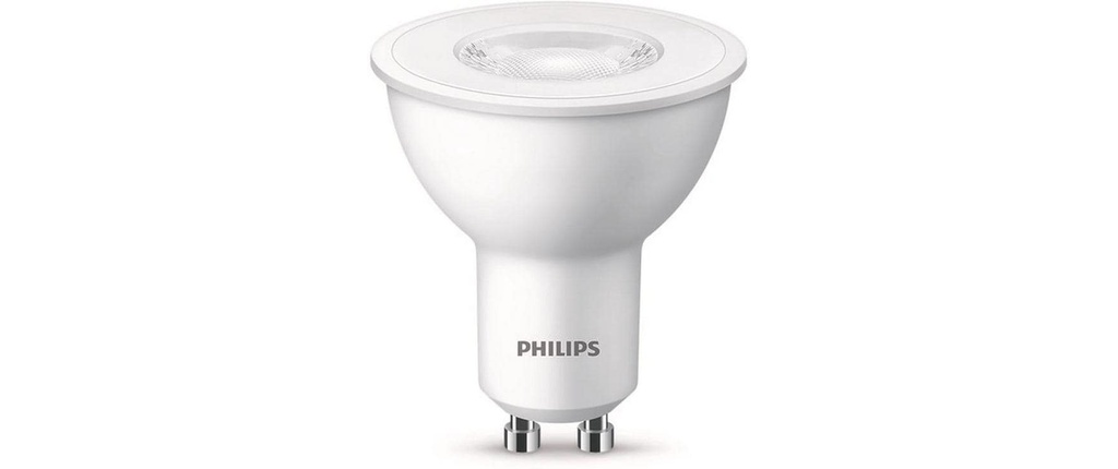 Philips Lampe LED 50W GU10 WW 36D 3PF/8 DISC Blanc chaud (WW)
