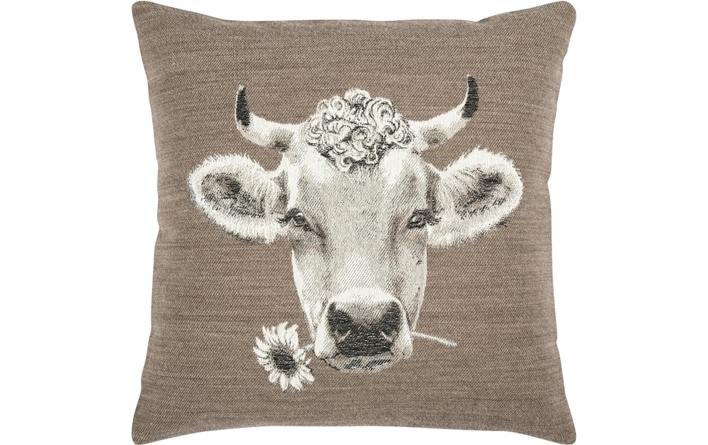 pad Housse de coussin Moo 45 x 45 cm, gris