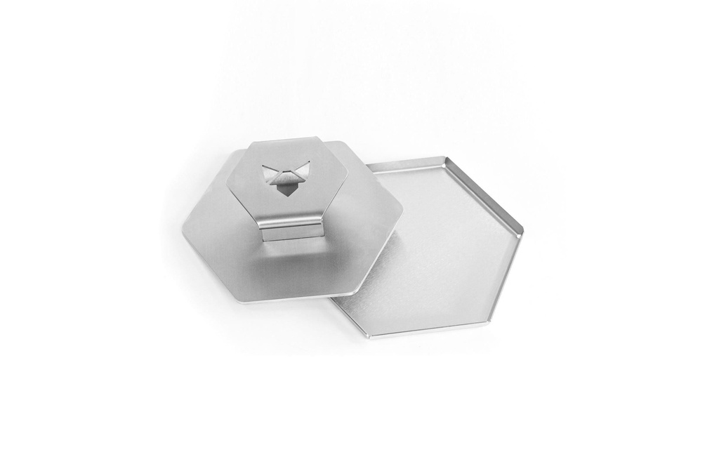 Fennek Grill Presse à burgers Smasher Angulaire
