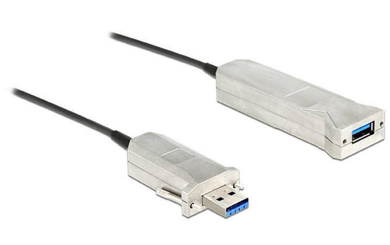 Delock Câble de prolongation USB 3.0 5 Gbps, USB-A - USB-A 50 m