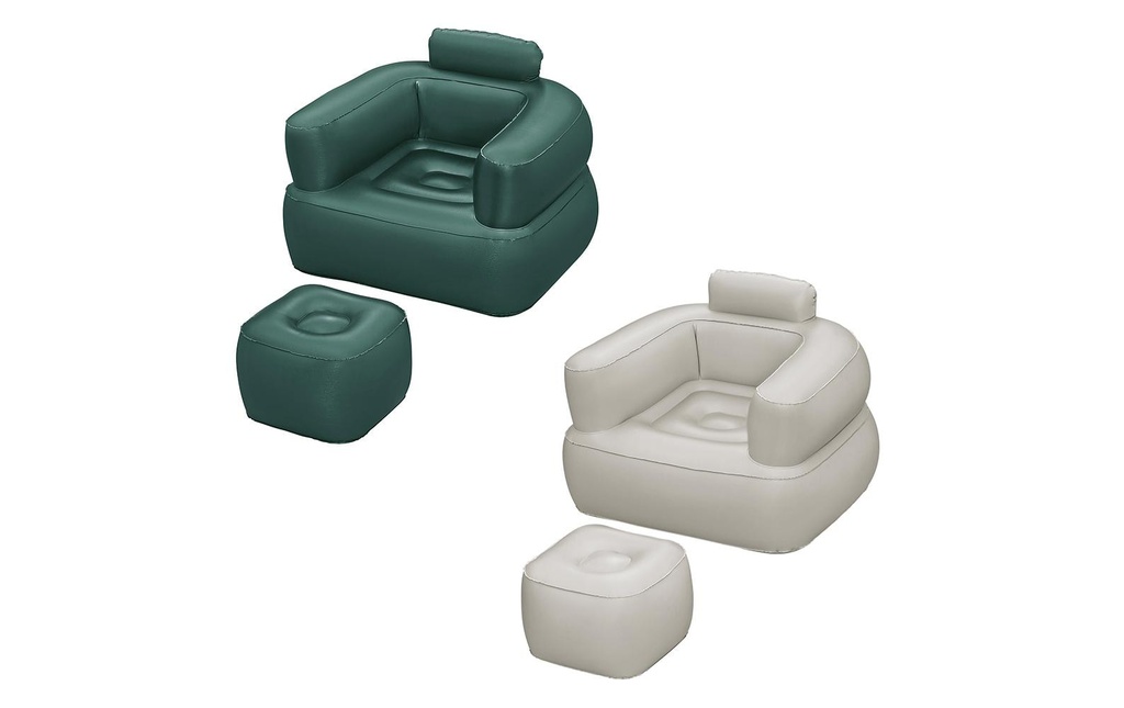 Bestway Fauteuil gonflable Lounger assorti, 107 x 99 cm