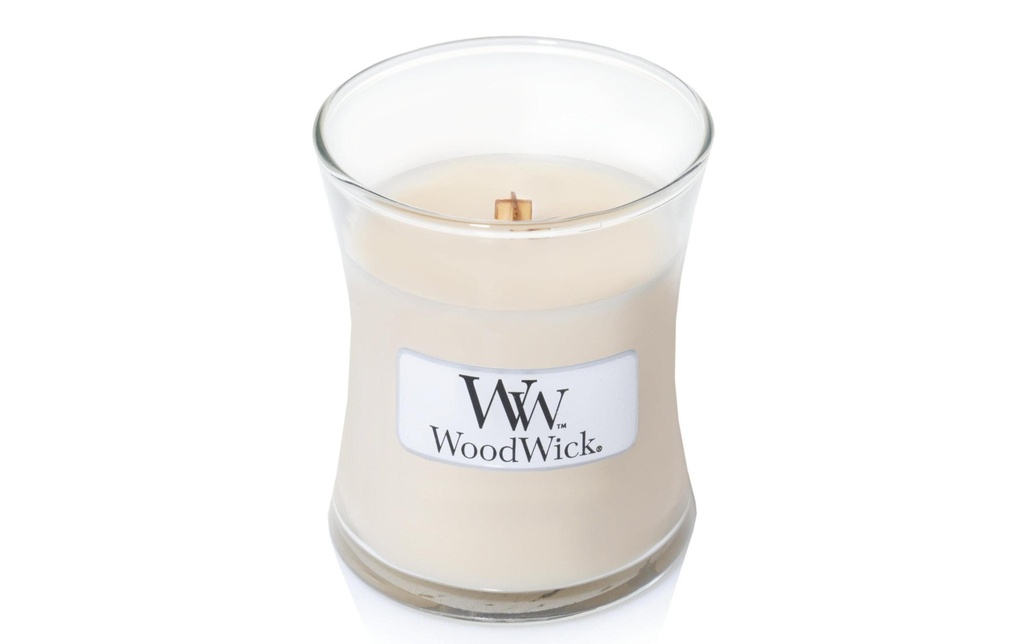 Woodwick Bougie parfumée Mini pot de gousse de vanille