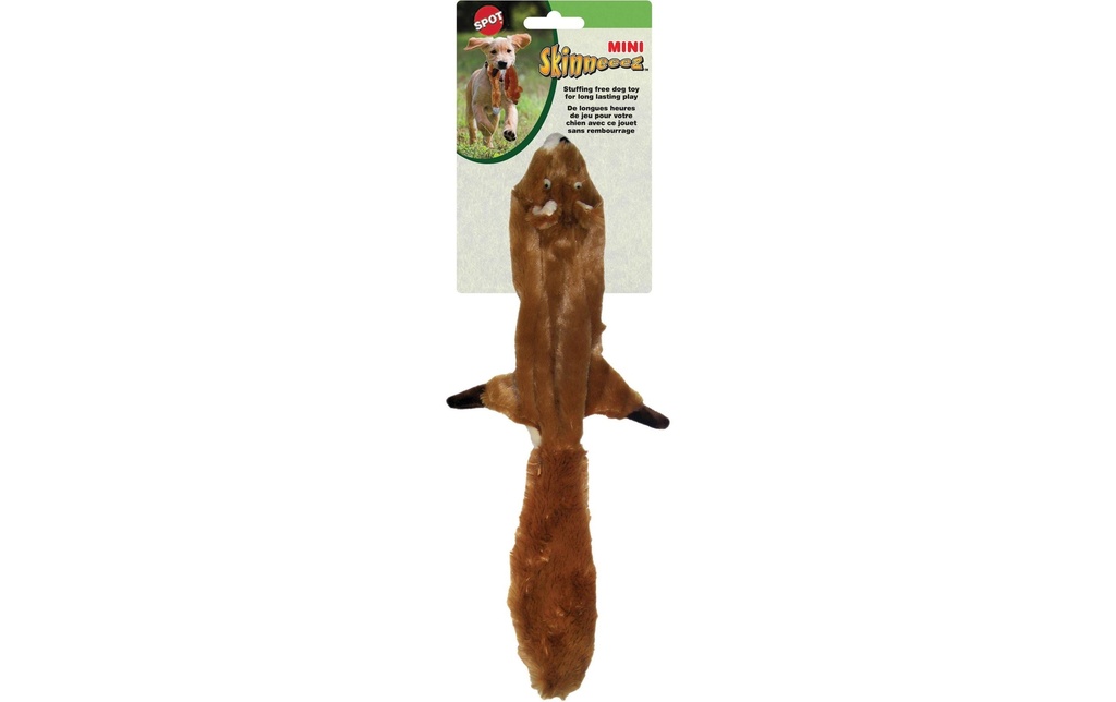 Skinneeeze Jouet pour chien Écureuil en peluche, S