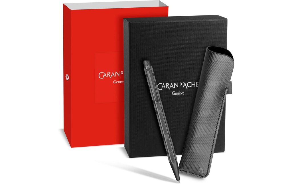 CARAN D'ACHE Coff.cadeau Ecrid.Black Lines (2 pces)
