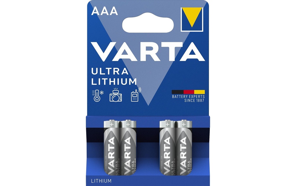 Varta Pile Ultra Lithium AAA , 4 Pièce/s