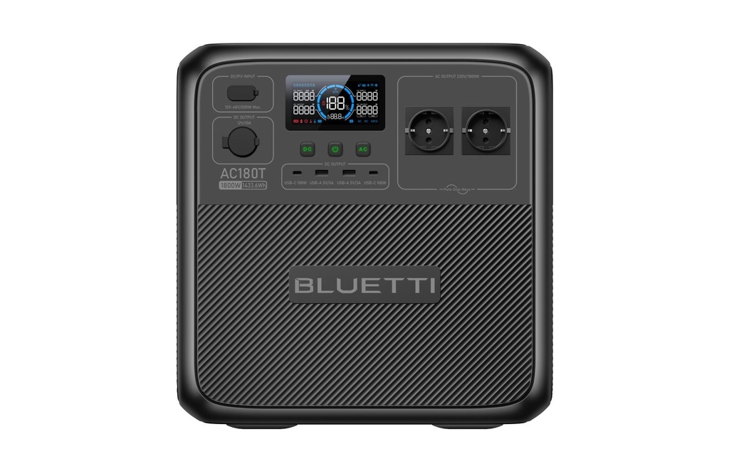 BLUETTI Station de charge AC180T 1433 Wh