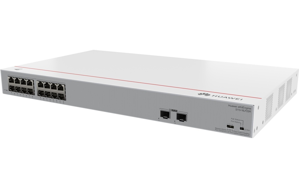 Huawei eKit PoE+ Switch S110-16LP2SR 18 ports