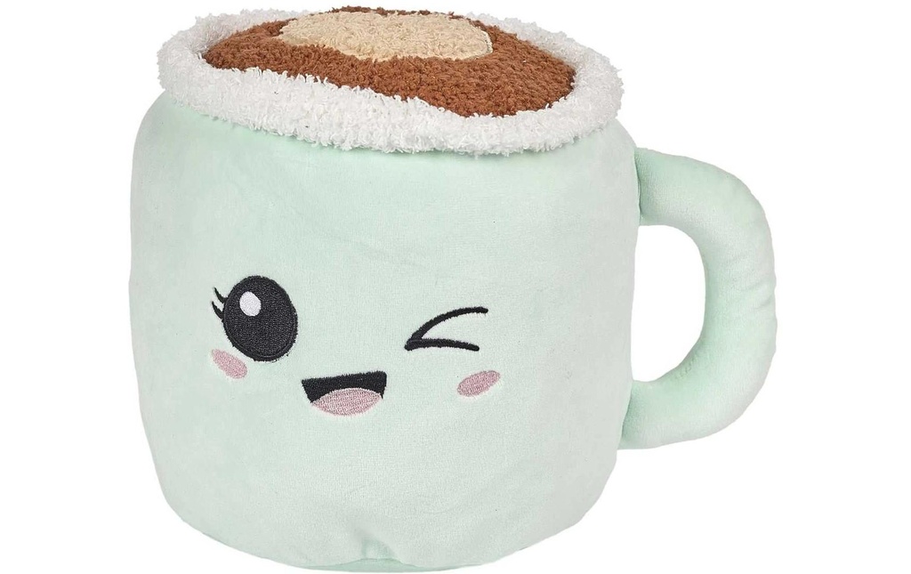 Sombo Peluche Tasse 22 cm, brun/vert