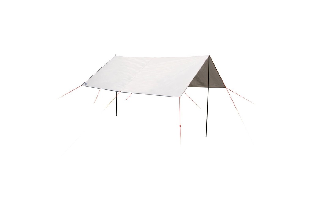 High Peak Voile d’ombrage Capri 3.0, Aluminium-Darkgrey