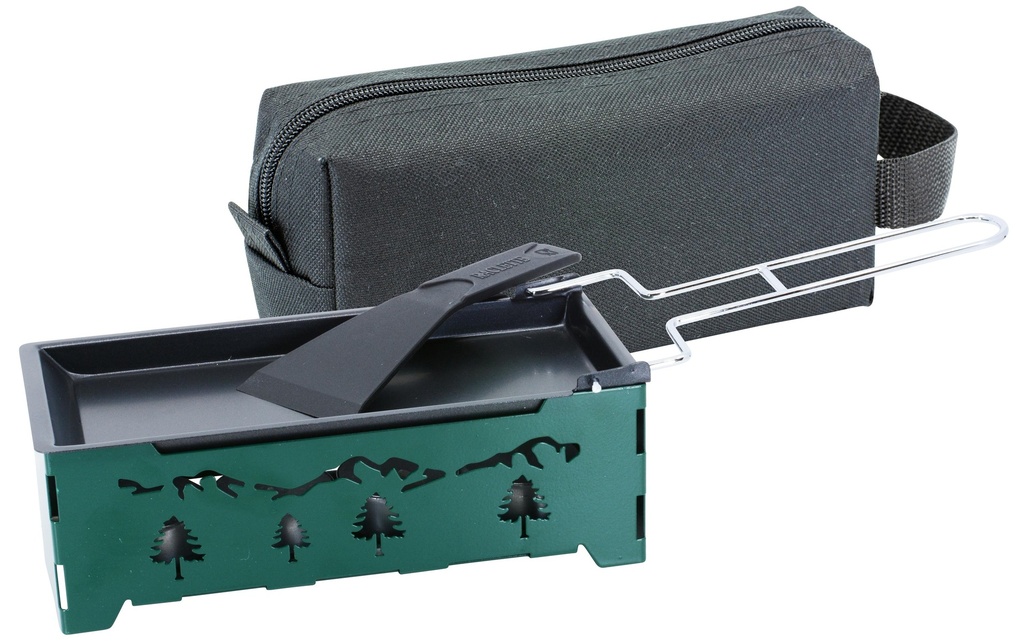Kadastar Raclette à bougie chauffe-plat 2go Panorama Vert/Noir