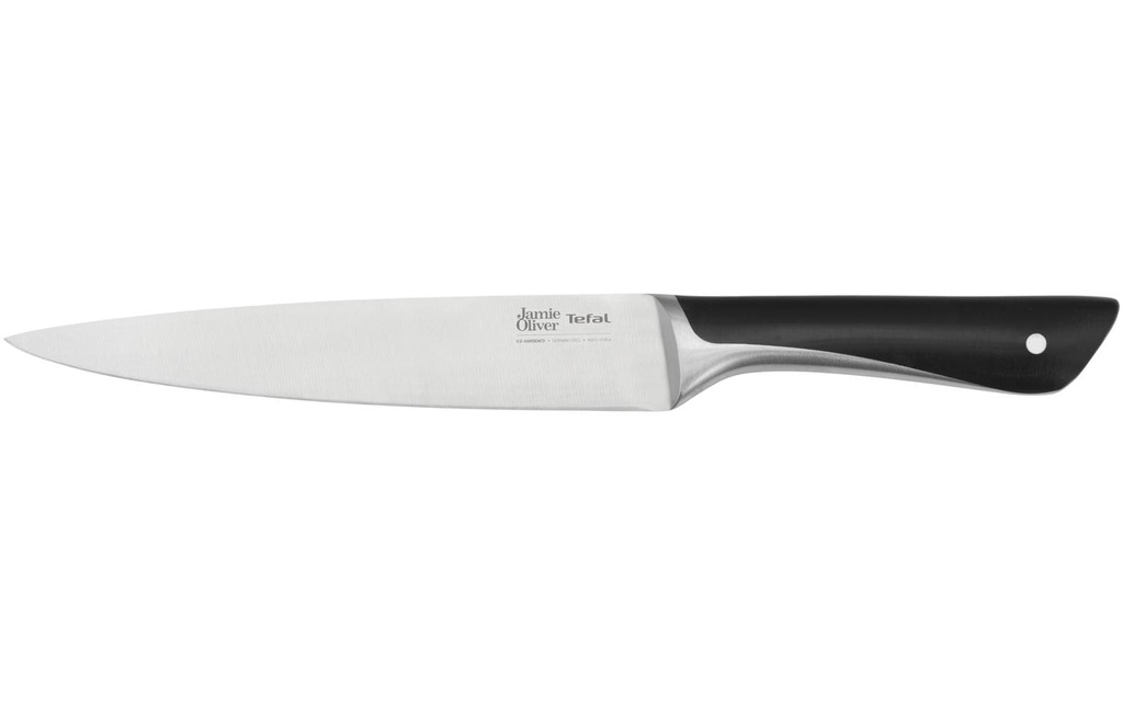 Tefal Couteau à viande Jamie Oliver 20 cm, Noir