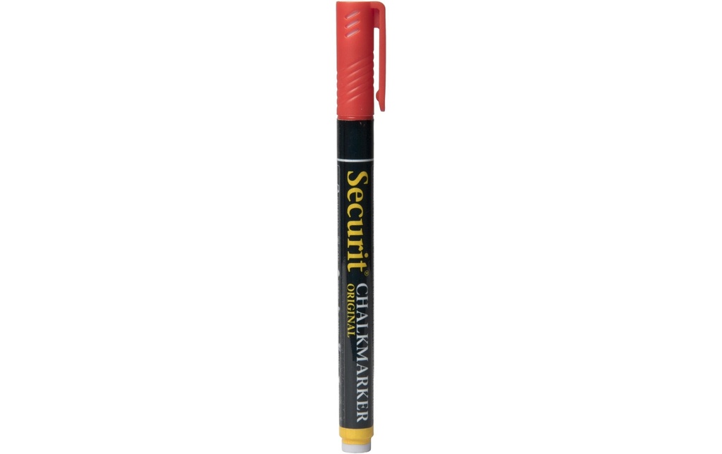 Securit Marqueur craie liquide 1-2 mm Rouge
