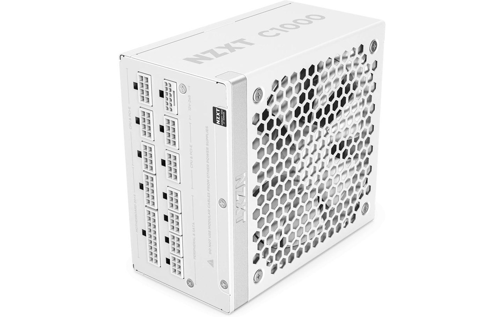 NZXT Bloc d’alimentation C1000 Gold 1000 W, Blanc