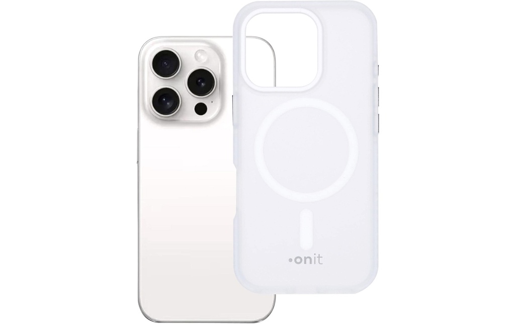 onit Coque arrière Armorix iPhone 16 Pro Blanc mat