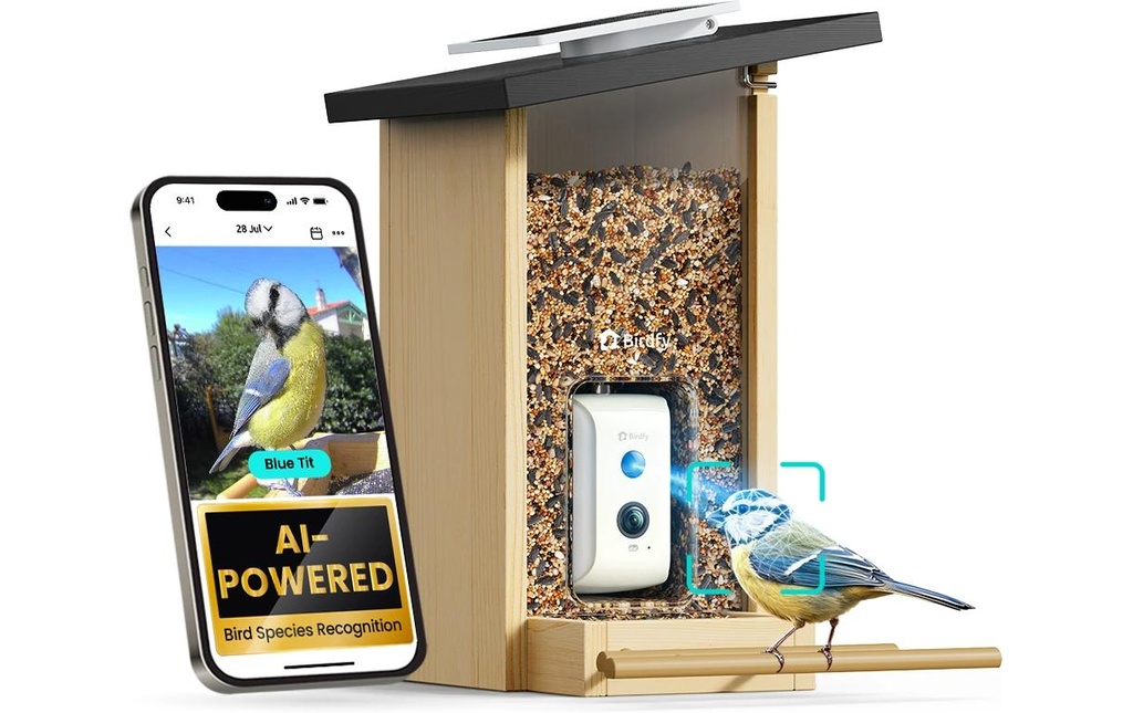 Birdfy Mangeoire pour oiseaux avec caméra AI