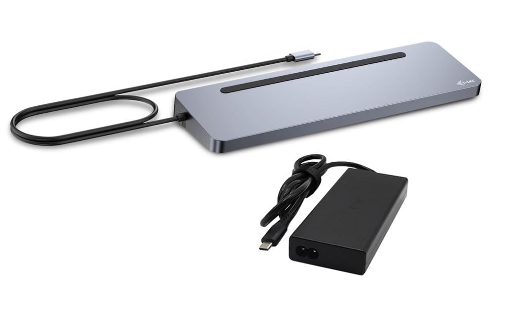 i-tec Station d'accueil USB-C 3x 4K Display PD 100W chargeur USB-C inclus