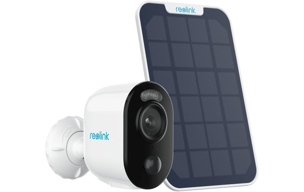 Reolink Caméra réseau Argus B310 panneau solaire et 64GB Micro SD inclus