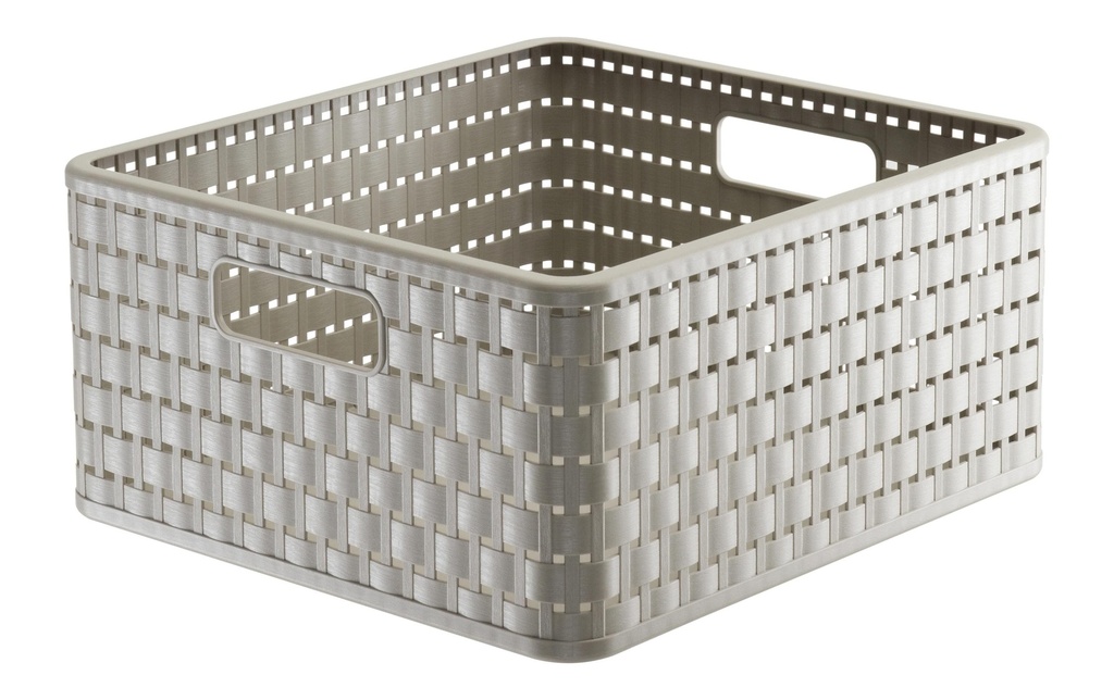 [649807422] ROTHO Panier COUNTRY carré capuccino