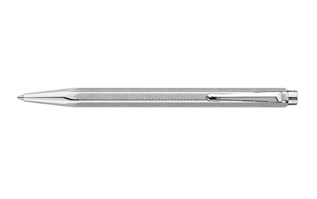 CARAN D'ACHE Stylo Ecridor Retro rhodié