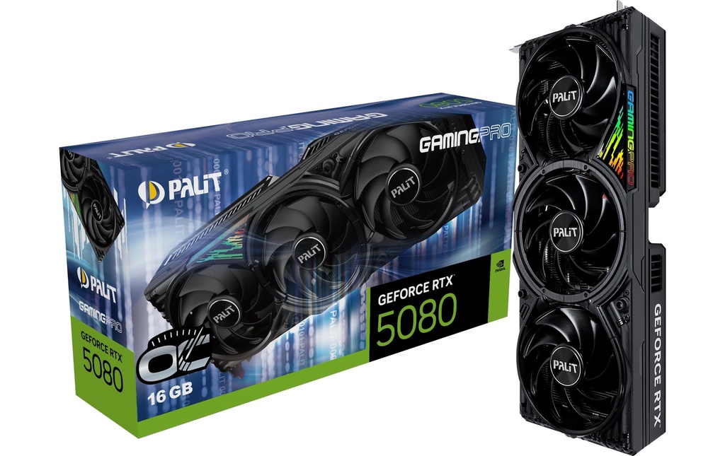 Palit Carte graphique RTX 5080 GamingPro OC 16 Go