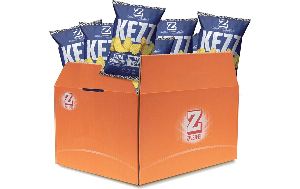 Zweifel KEZZ Chips Poivre et sel 20 x 35 g