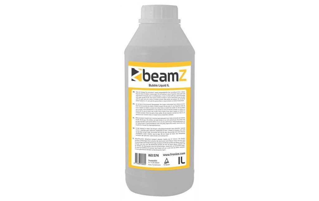BeamZ Liquide à bulles de savon Bubble Liquid 1 l
