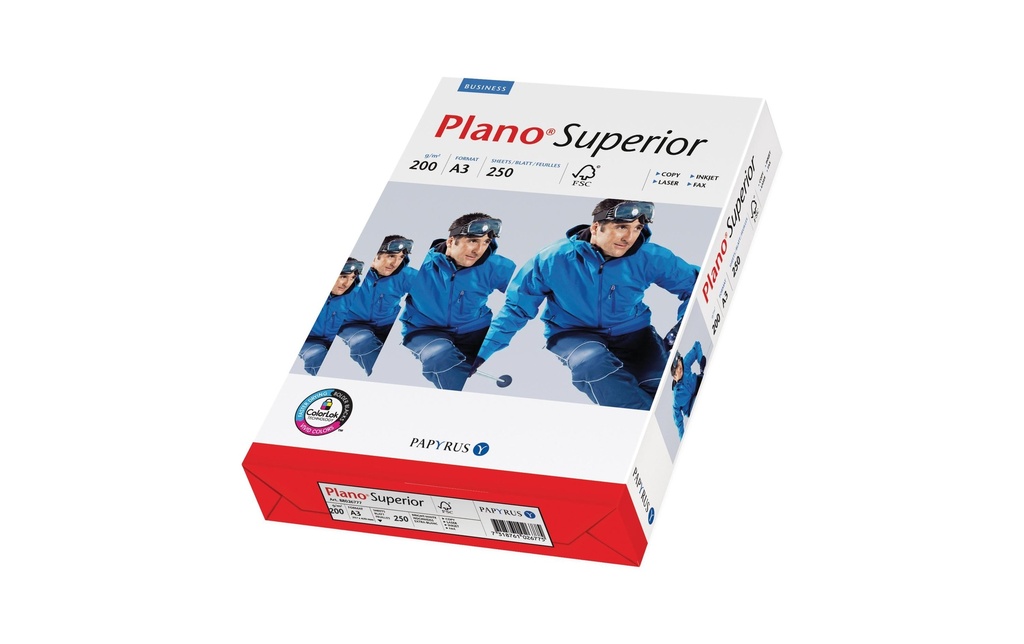 PLANO Plano Superior A4 200g (250 pces)