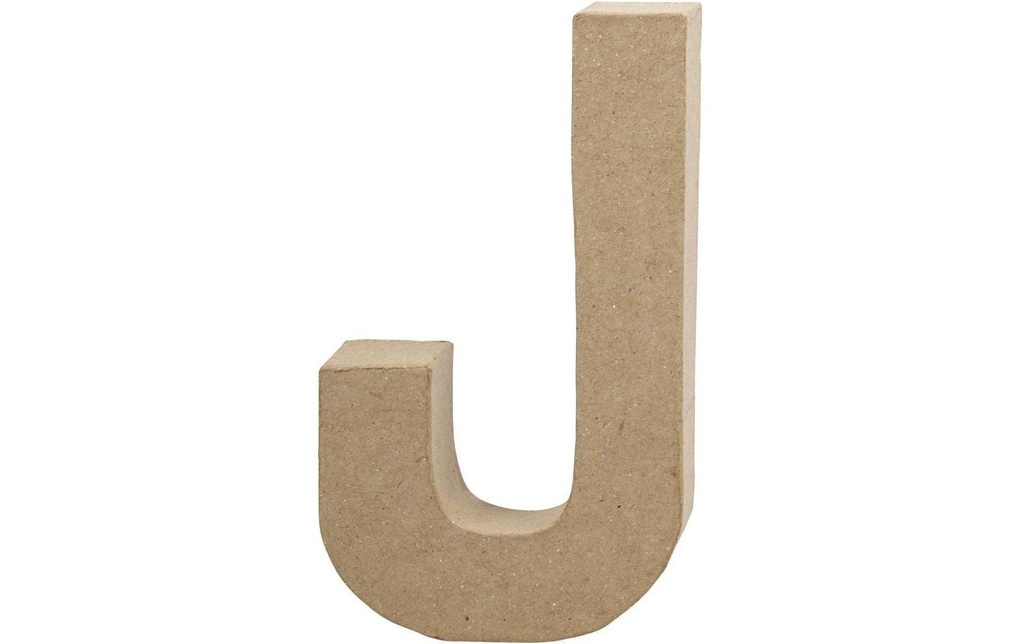 Creativ Company Lettre en carton J 20.5 cm