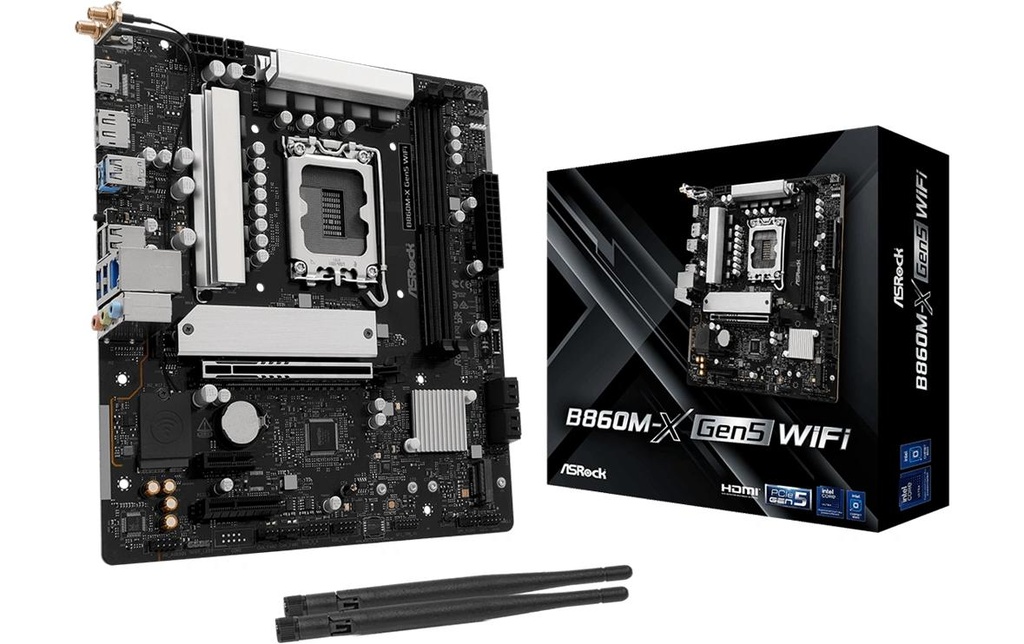 ASRock Carte mère B860M-X Gen5 WiFi