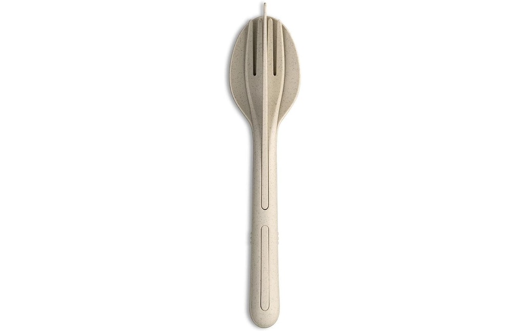 Koziol Couverts à emporter Klikk 3-pièce, Desert Sand
